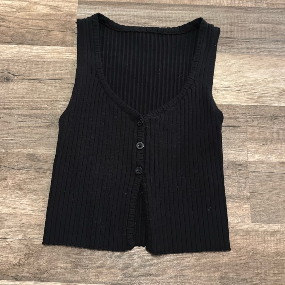 Worn once ribbed tee from shein